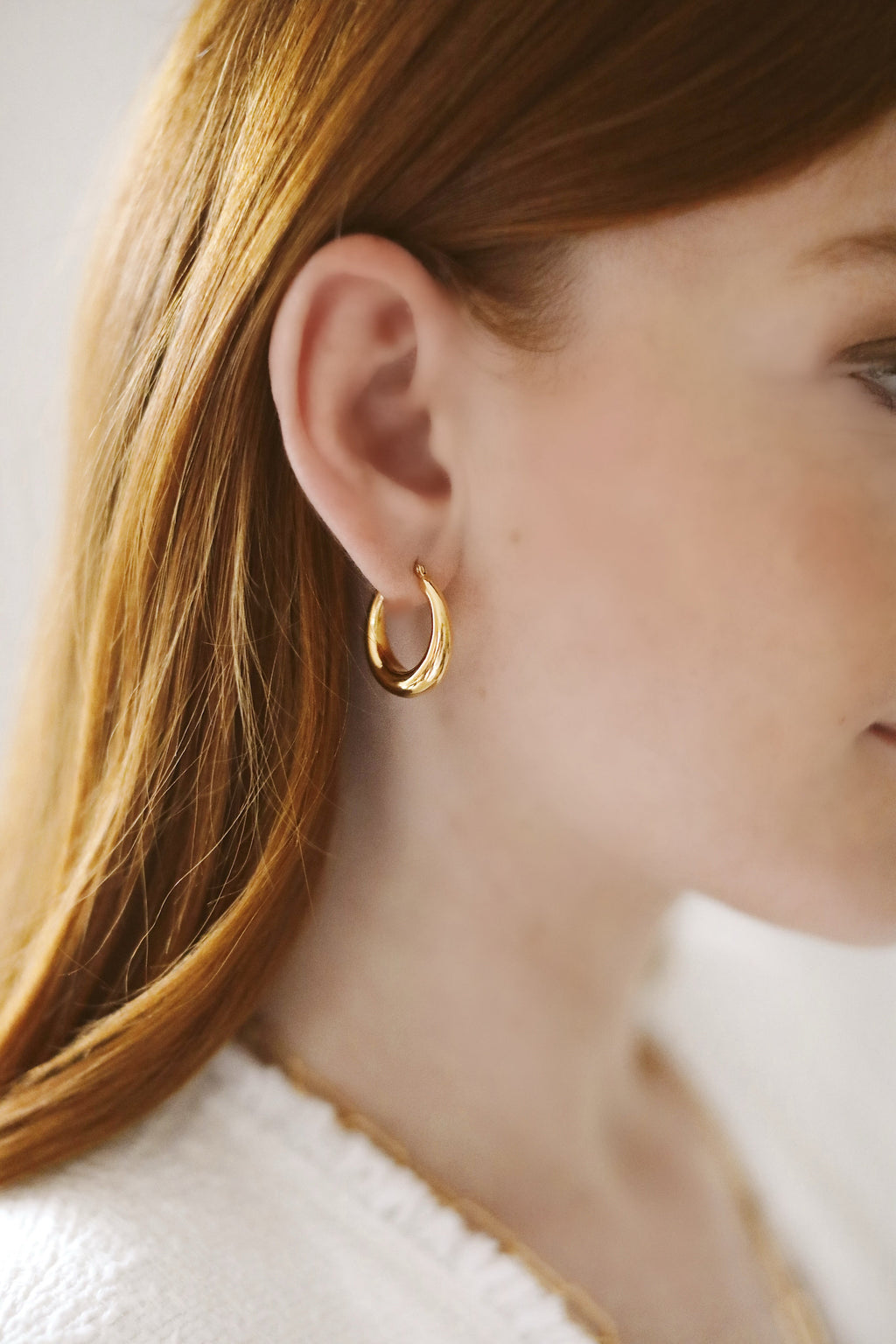 14K Laney Hoops