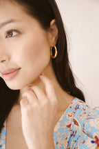 14K Lolita Hoops