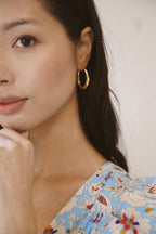 14K Lolita Hoops
