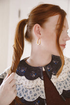 14K Sadie Hoops