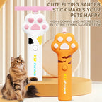 Flying Disc Launcher Toy for Cats and Dogs