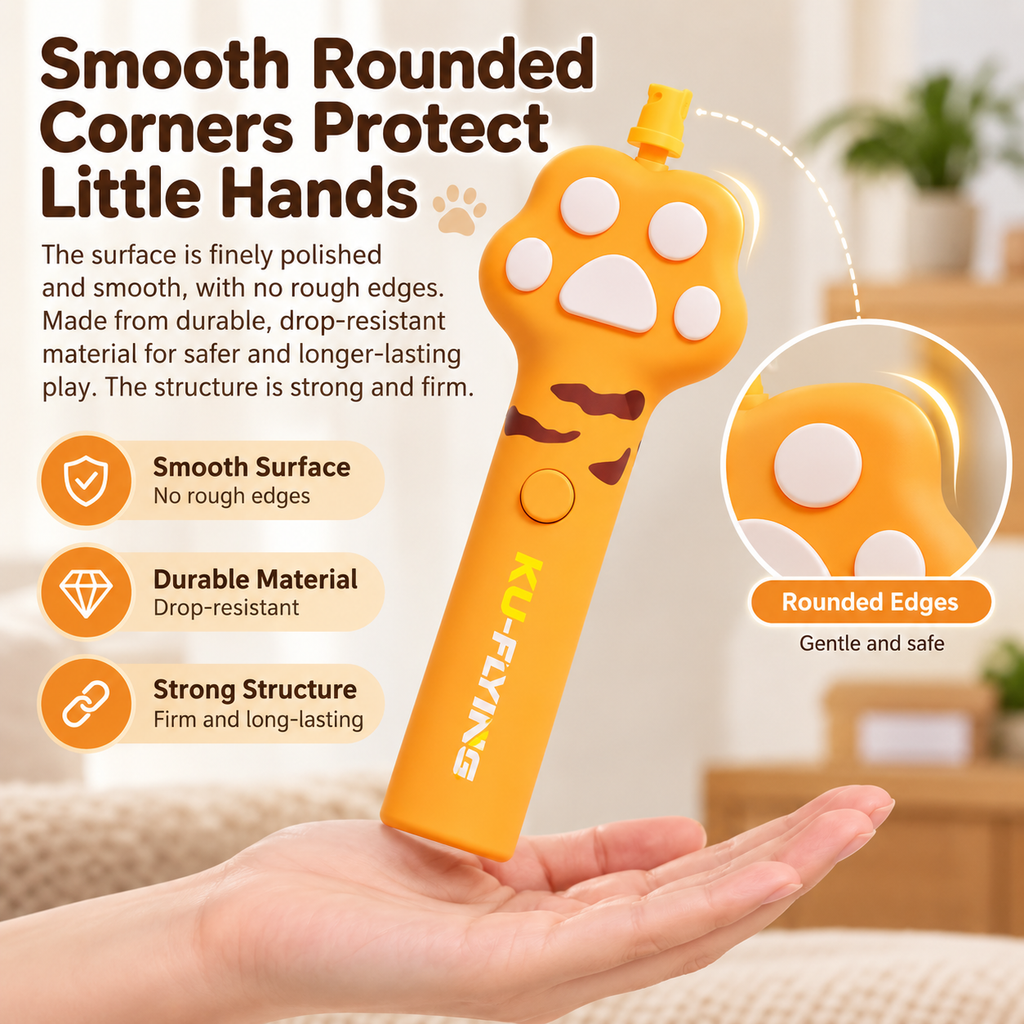 Flying Disc Launcher Toy for Cats and Dogs
