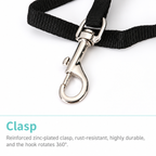 Retractable Dog & Cat Leash with LED Light & Waste Bag Dispenser
