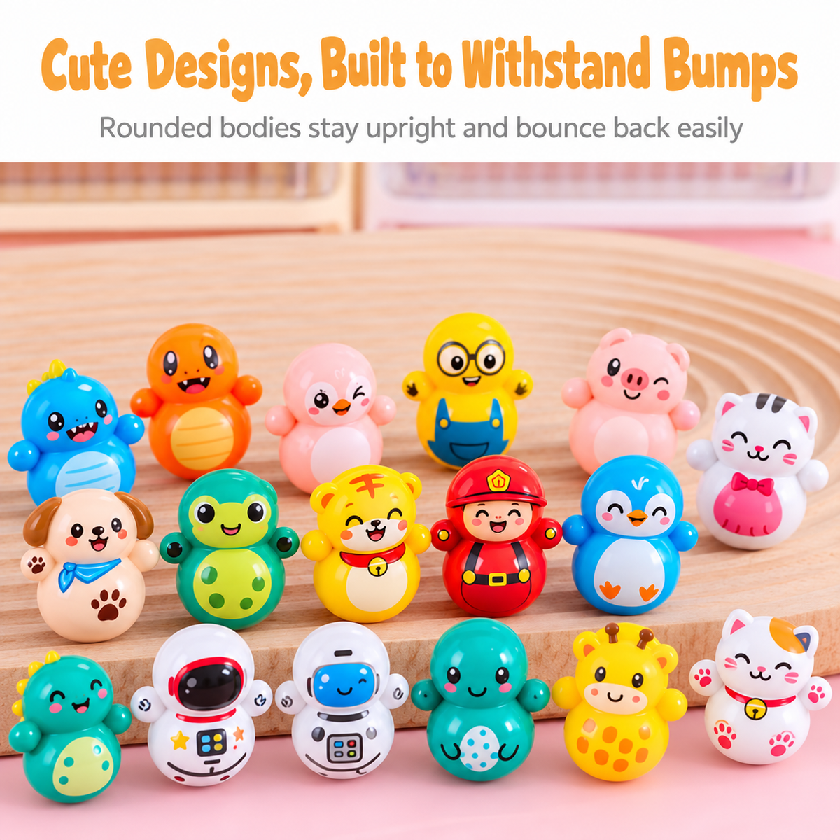 10-Pack Self-Rolling Cat Toys for Indoor Play