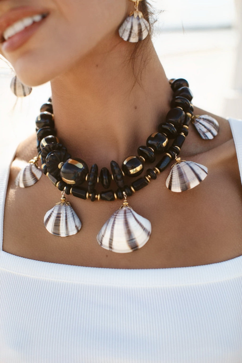 Moon Shell Necklace