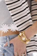 Coming Up Roses Bubble Bracelet