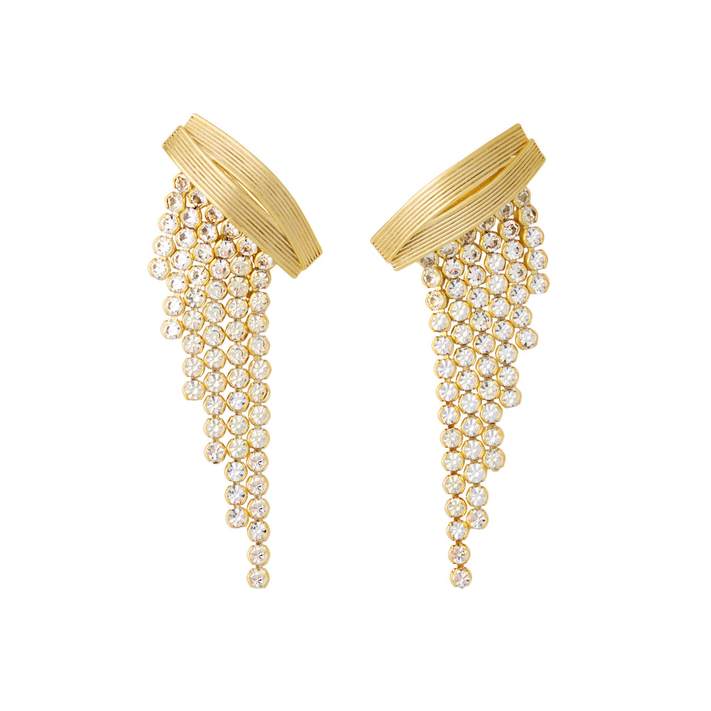 Crystal Fringe Earrings