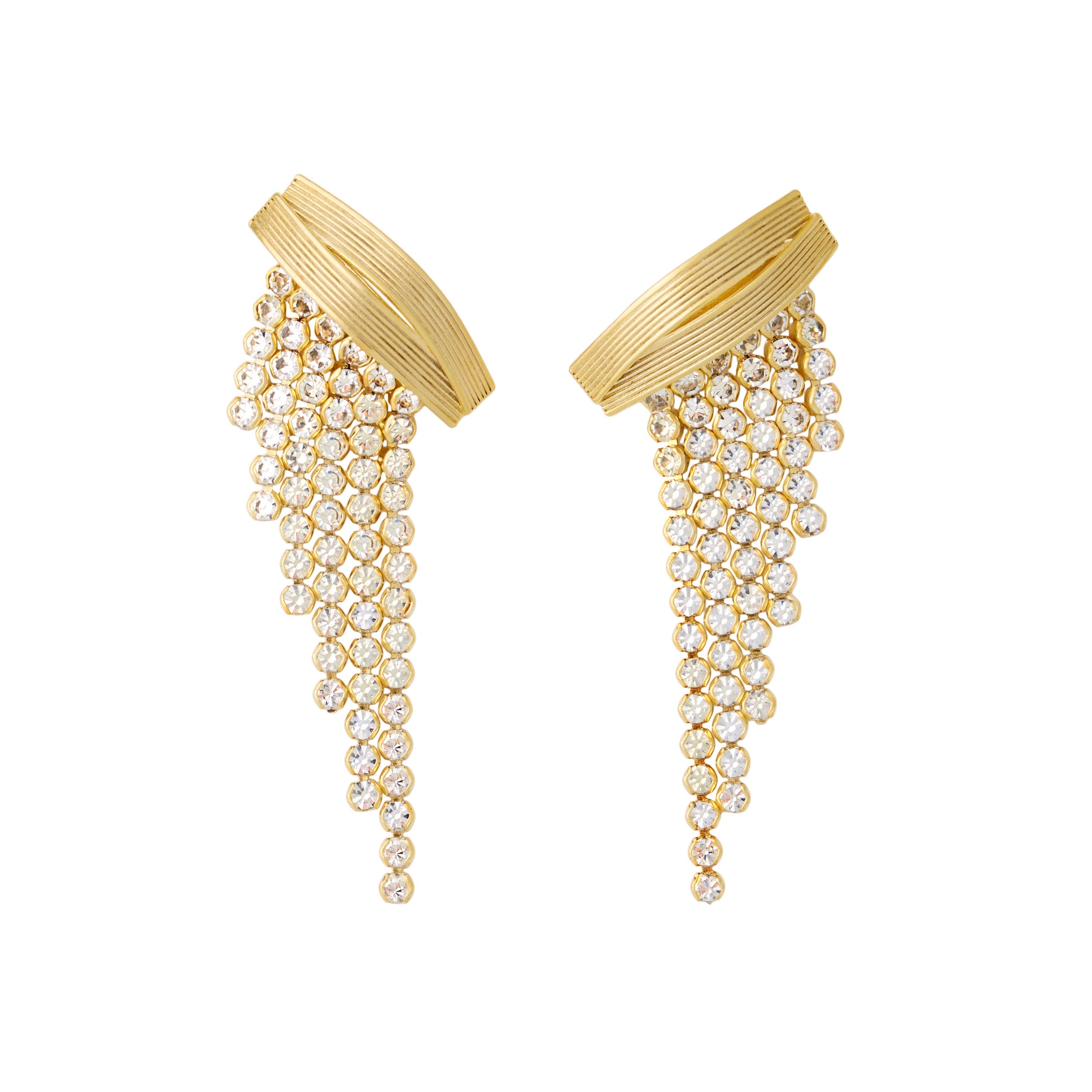 Crystal Fringe Earrings