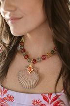 Electric Bloom Necklace