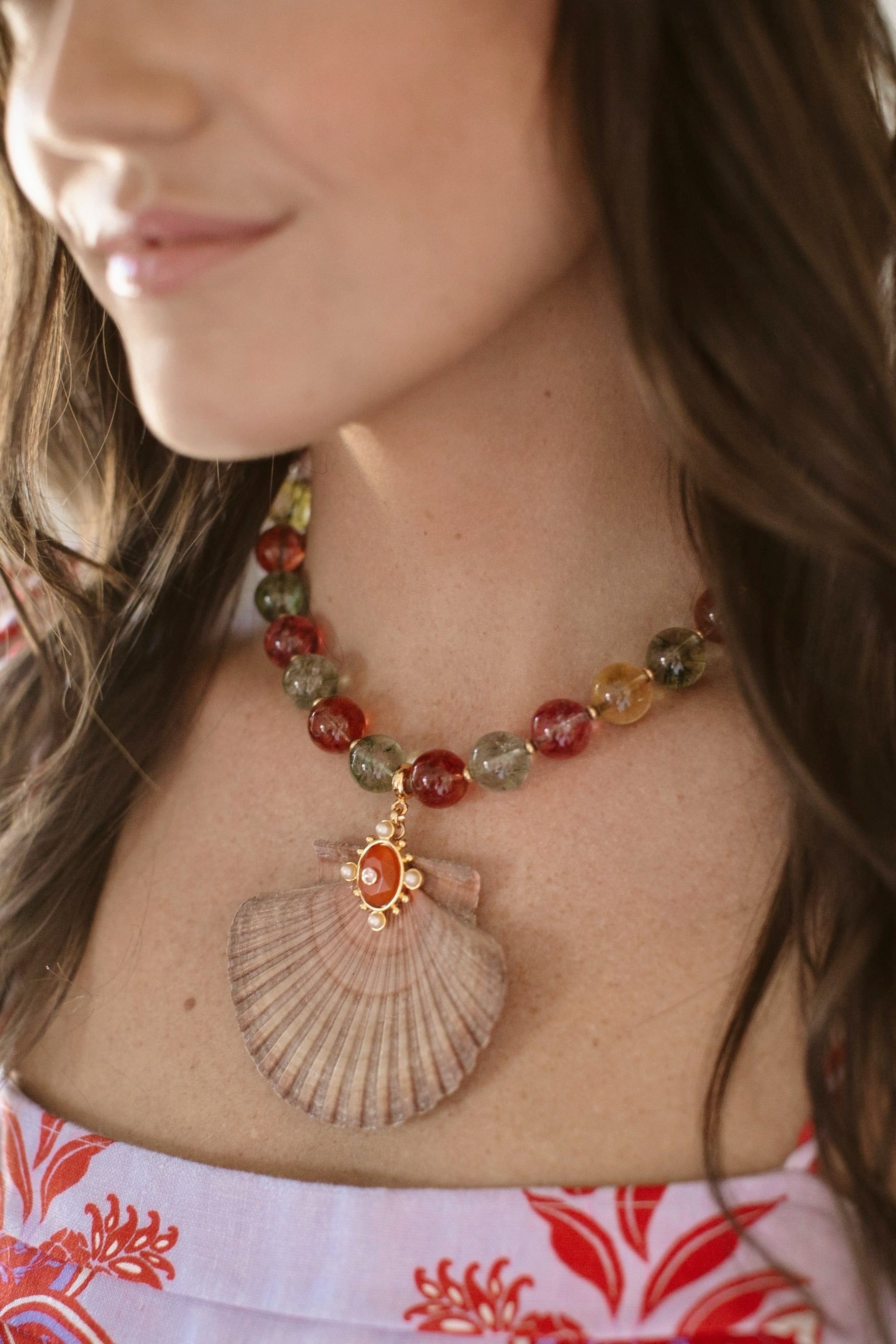 Electric Bloom Necklace