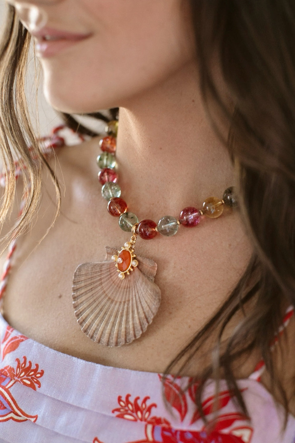 Electric Bloom Necklace