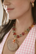 Electric Bloom Necklace
