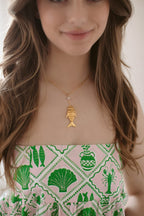 Flounder Necklace
