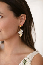 Flower Basket Earrings