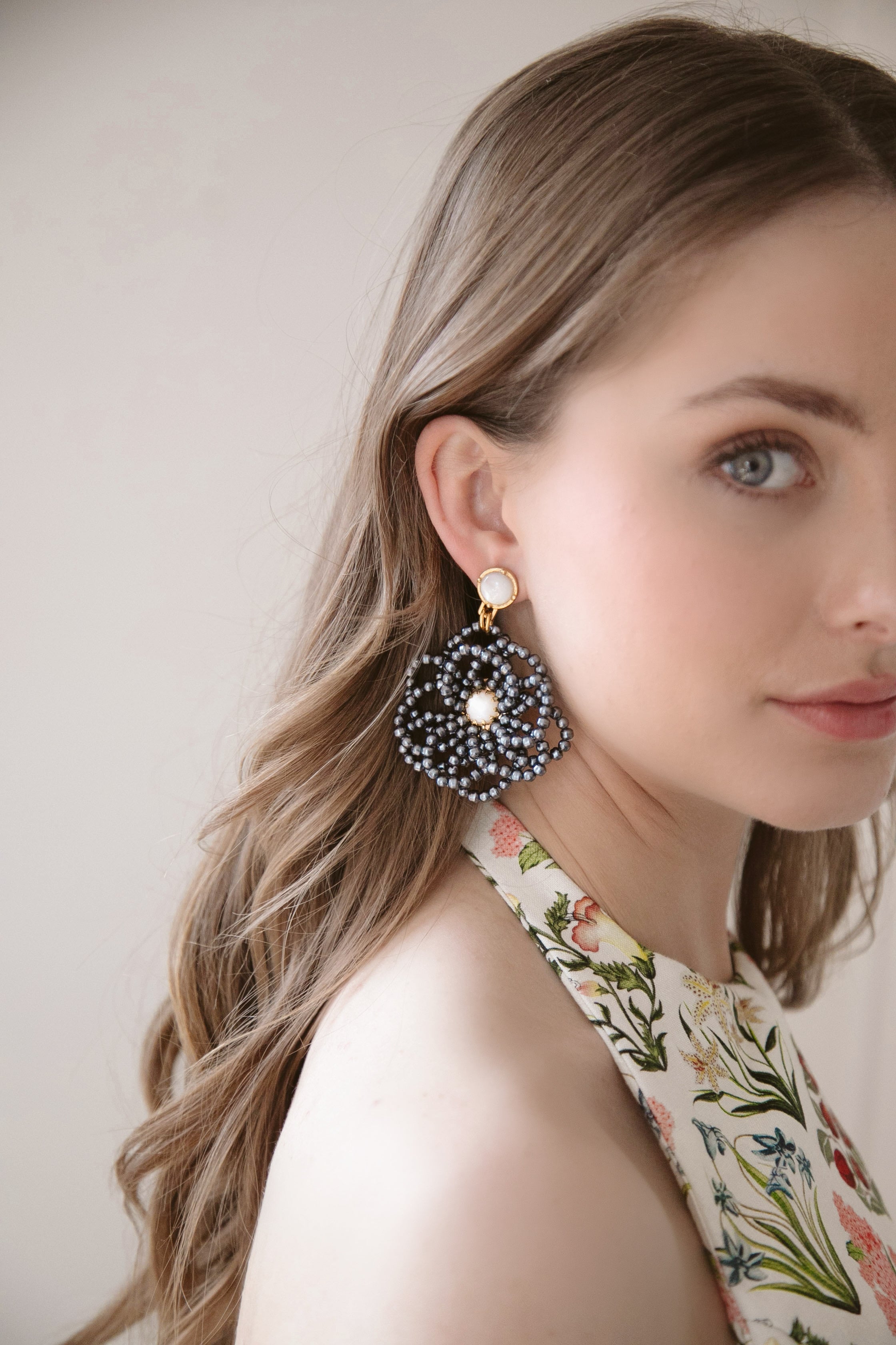 Gardenia Earrings
