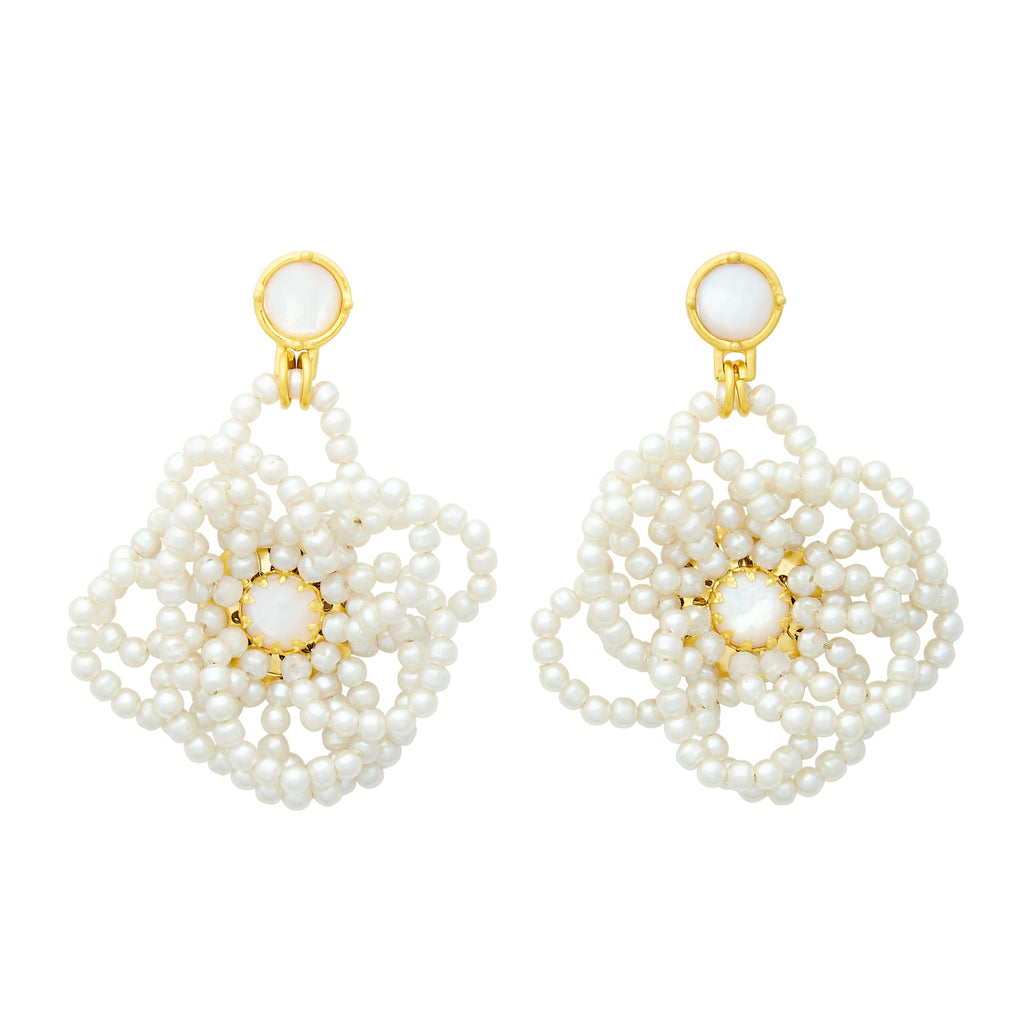 Gardenia Earrings
