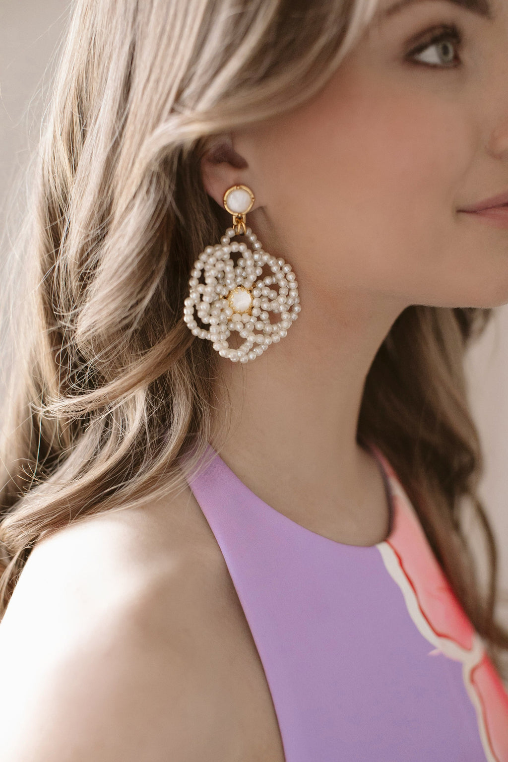 Gardenia Earrings