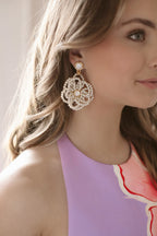 Gardenia Earrings