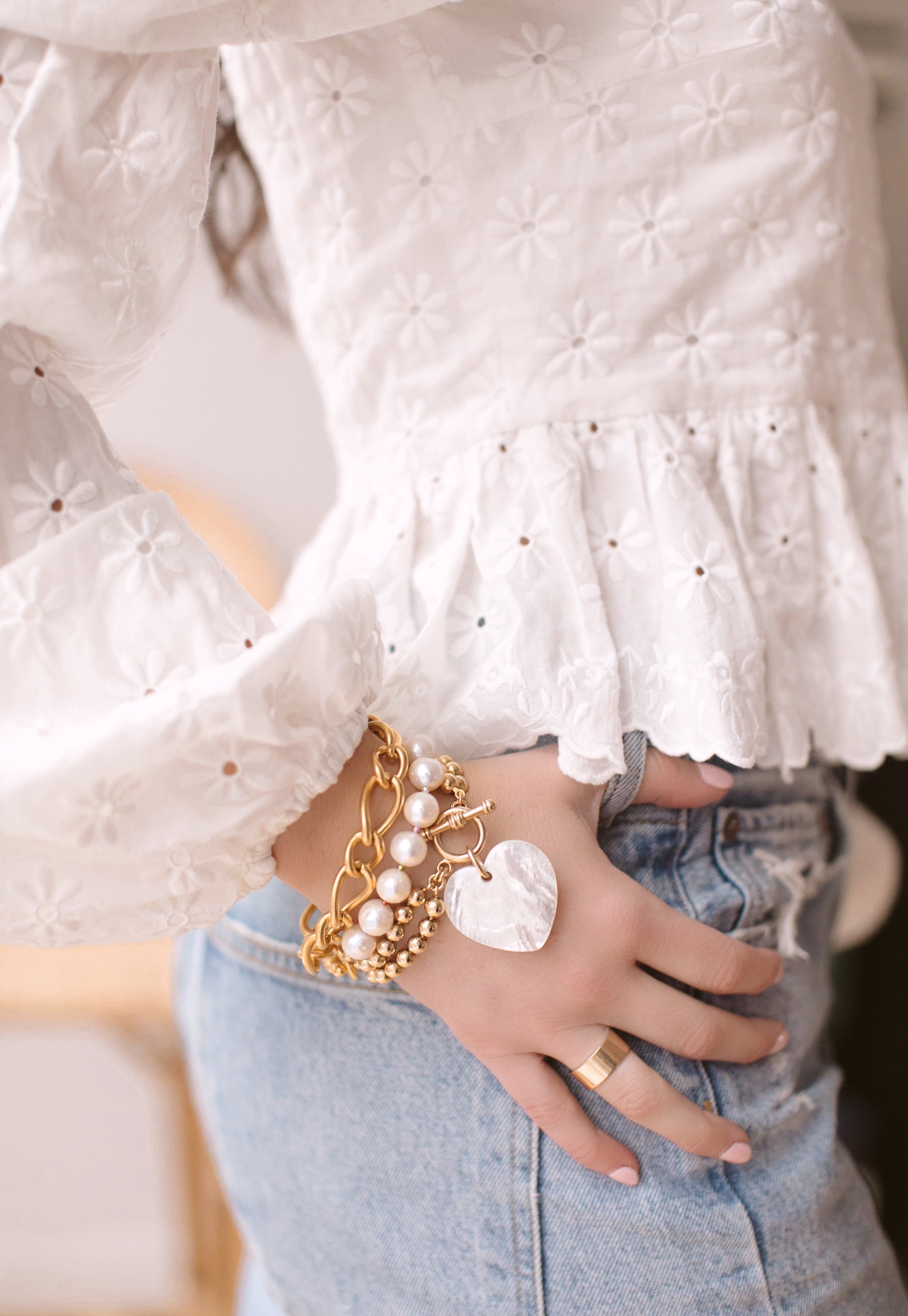 Heart On Your Sleeve Bracelet