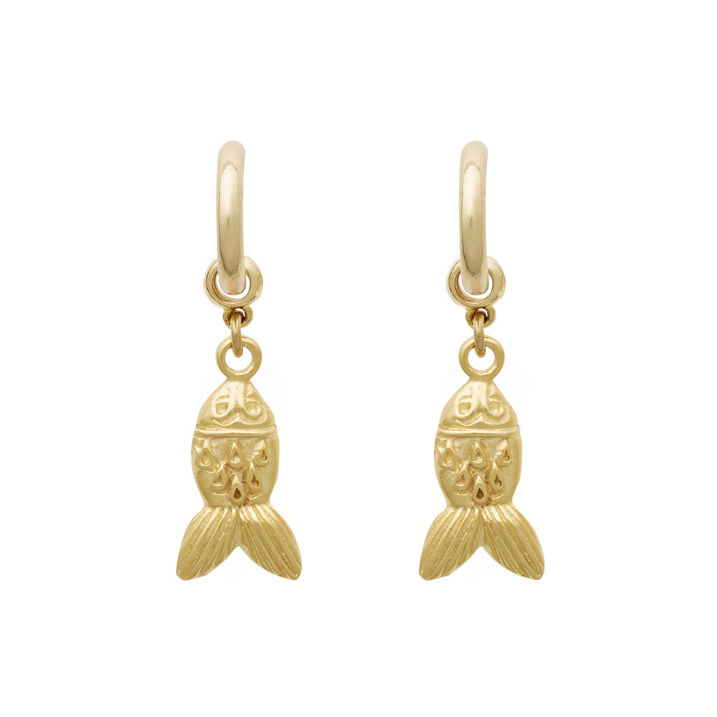 Gold Fish Hoops