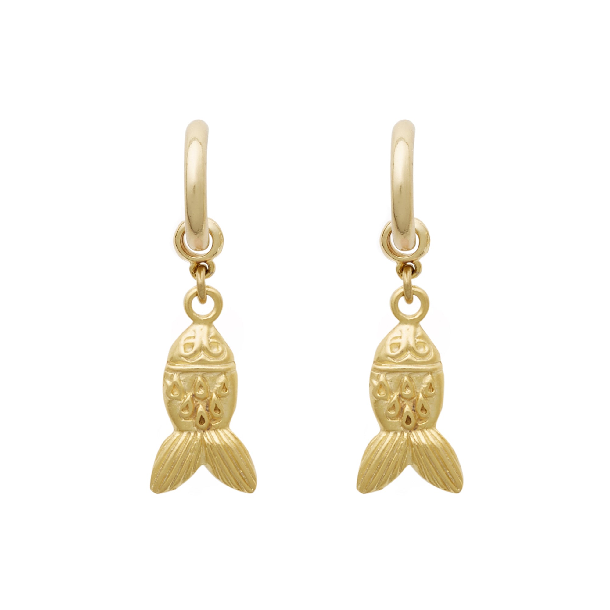 Gold Fish Hoops