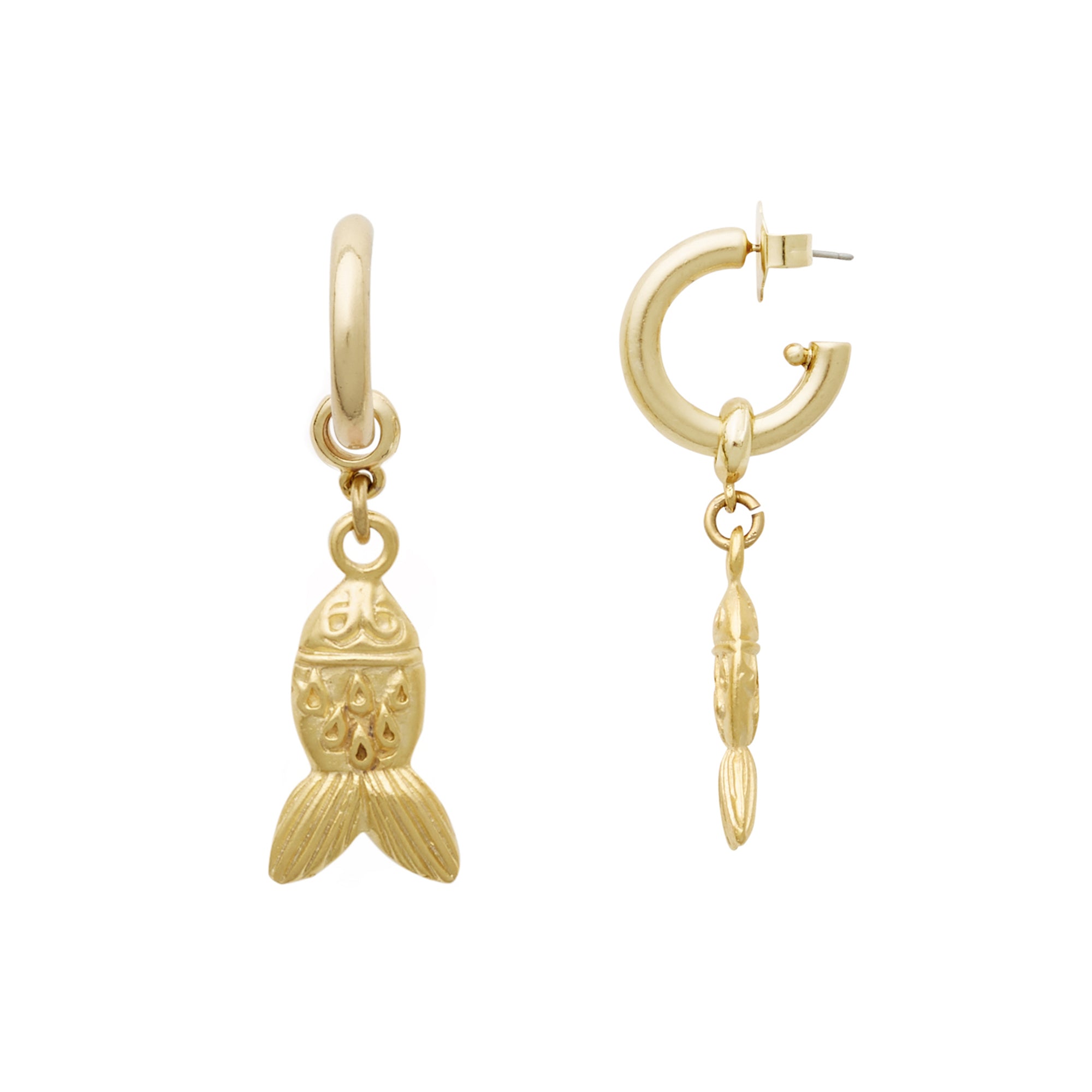 Gold Fish Hoops