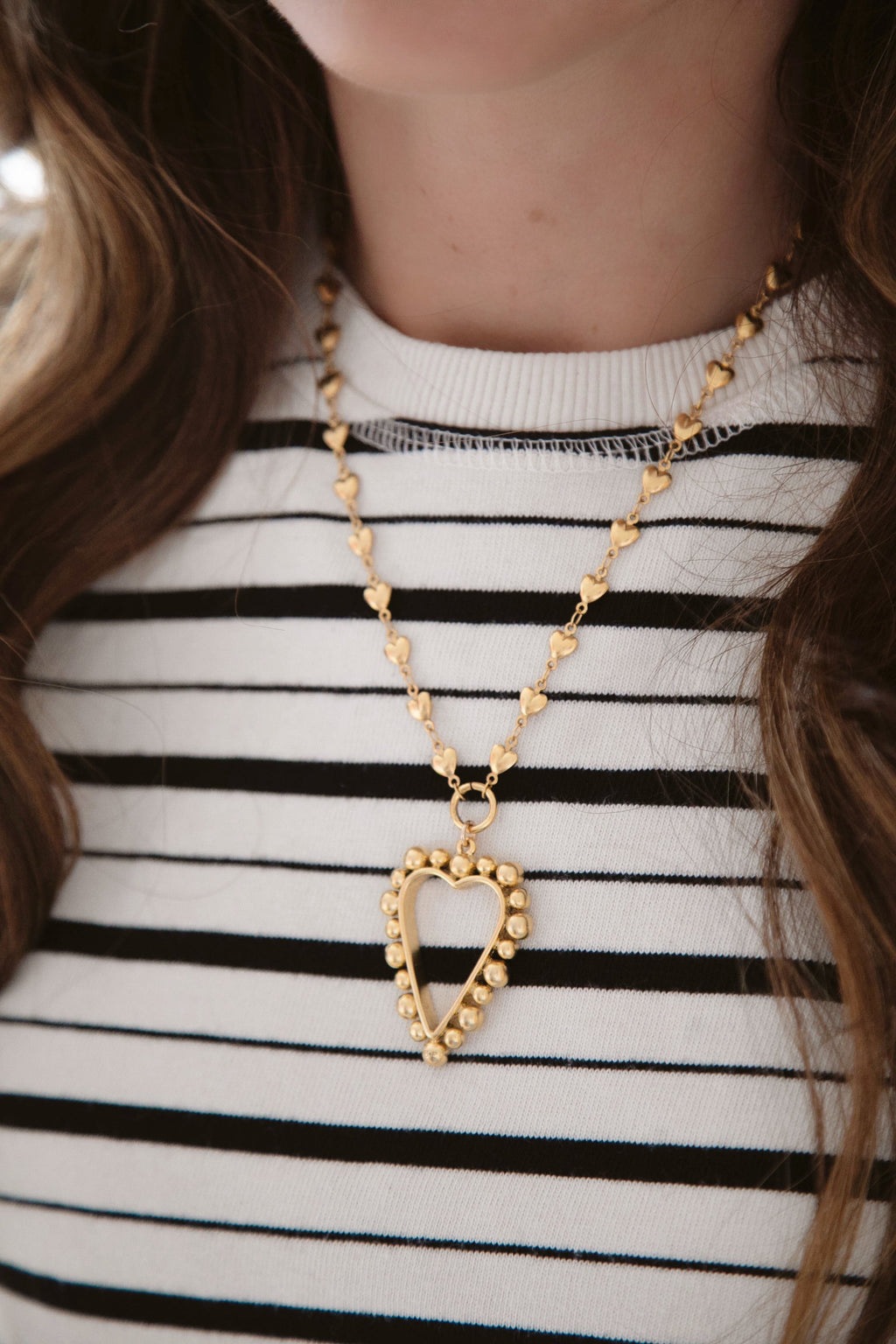 Heart Of Gold Necklace