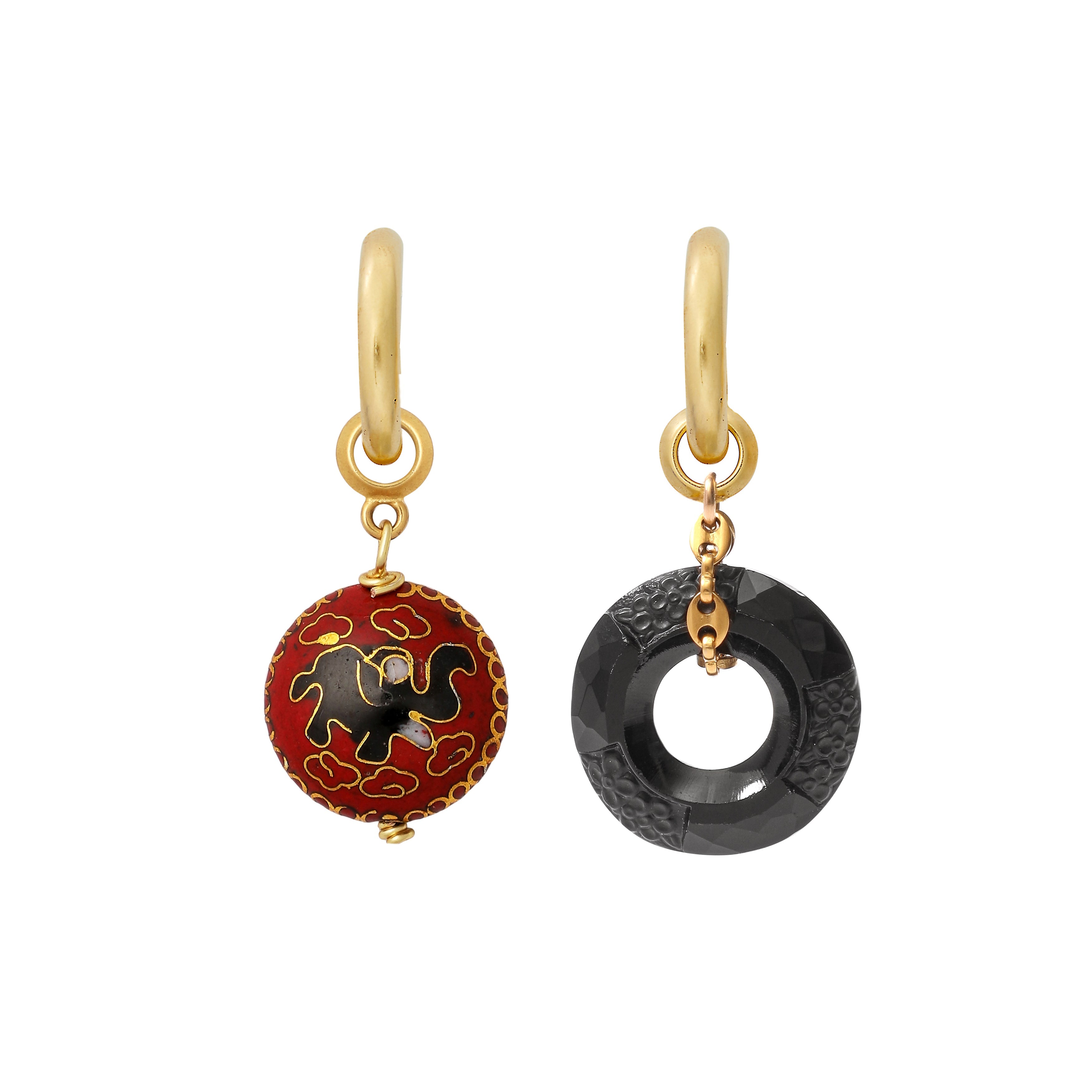 Chained Donut Earring Charm