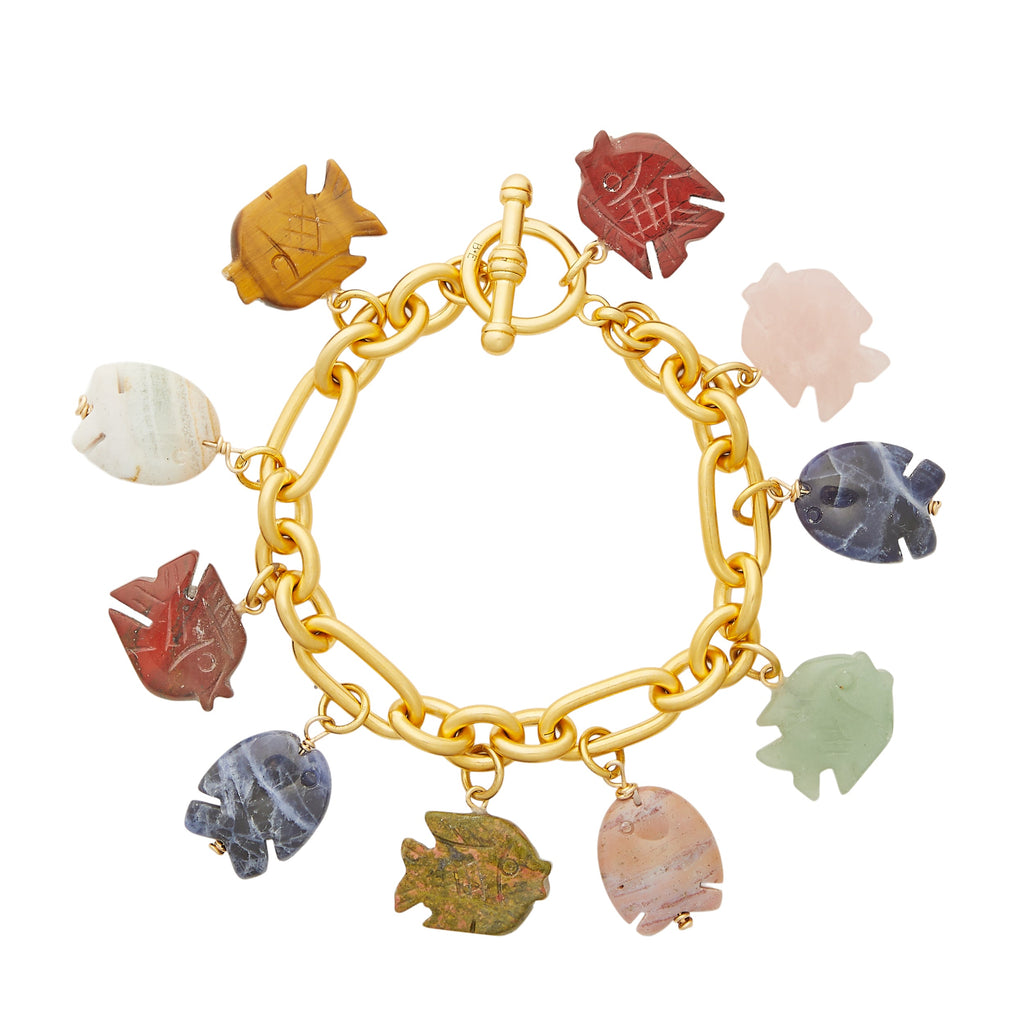Rainbow Fish Bracelet