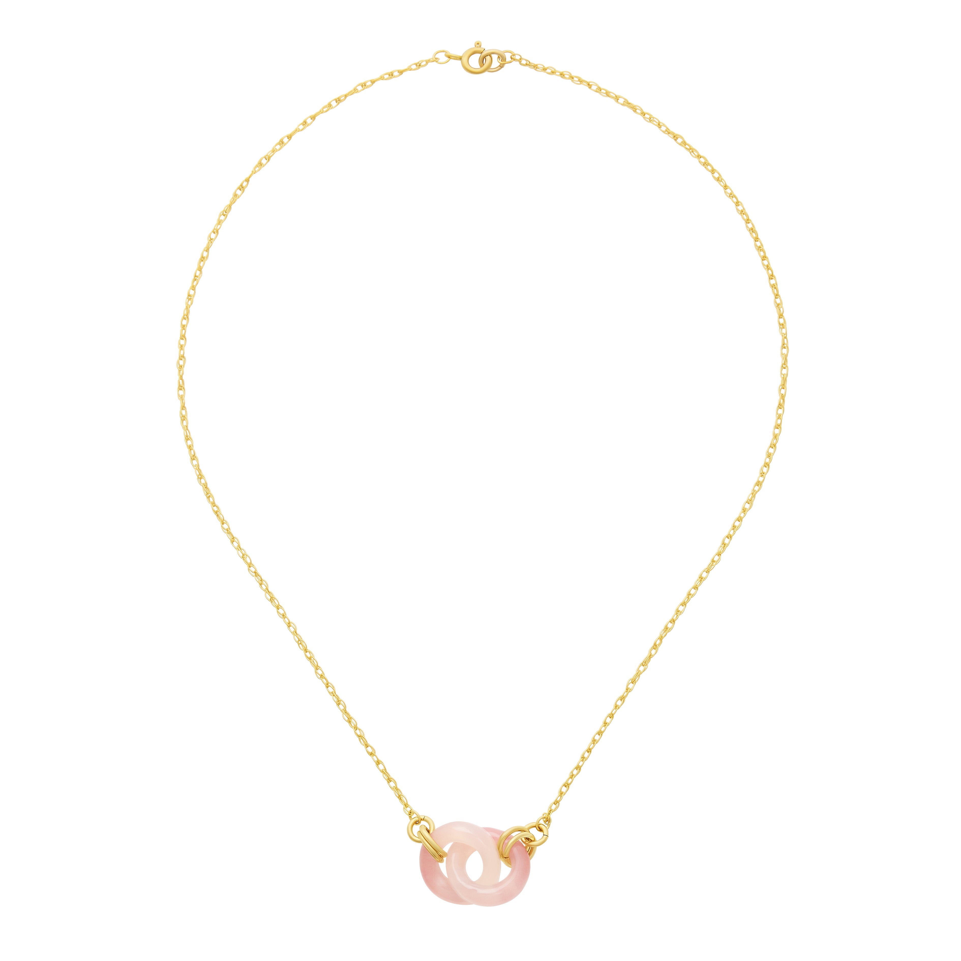Rose Rings Necklace