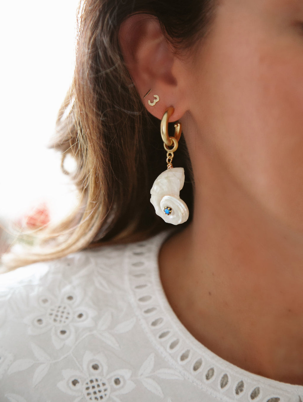 Seashell Earring Charm