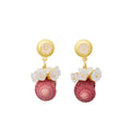 Strawberry Sunset Earrings