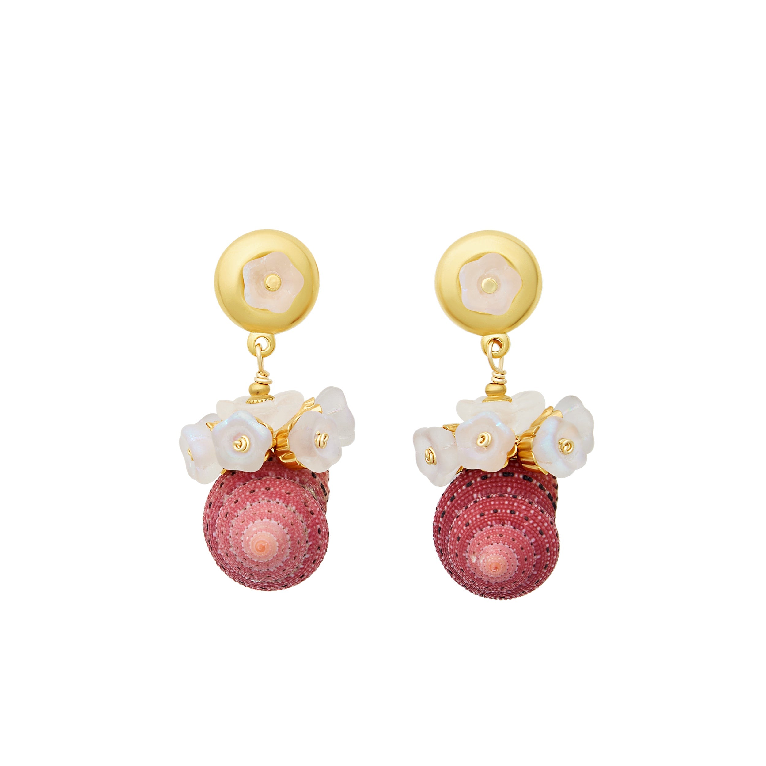 Strawberry Sunset Earrings