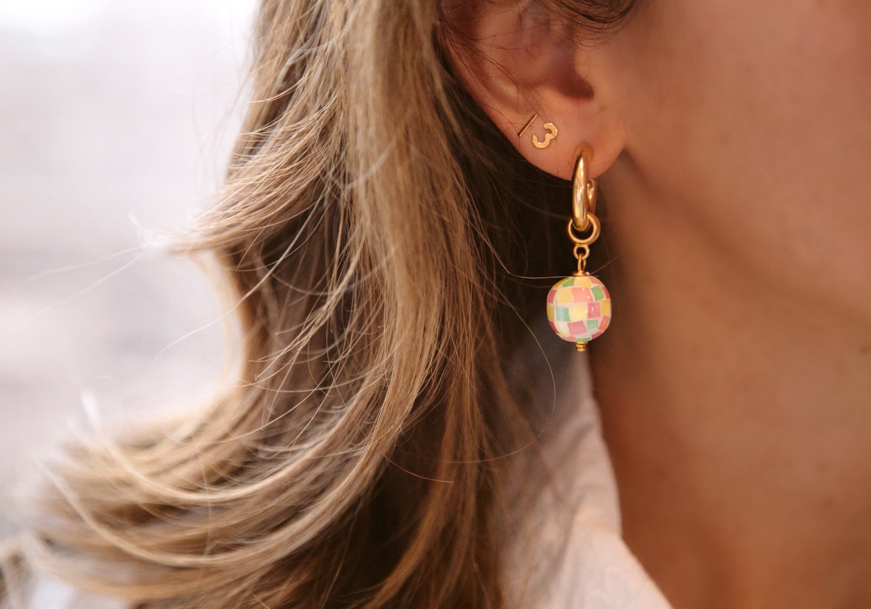 Tinsel Earring Charm