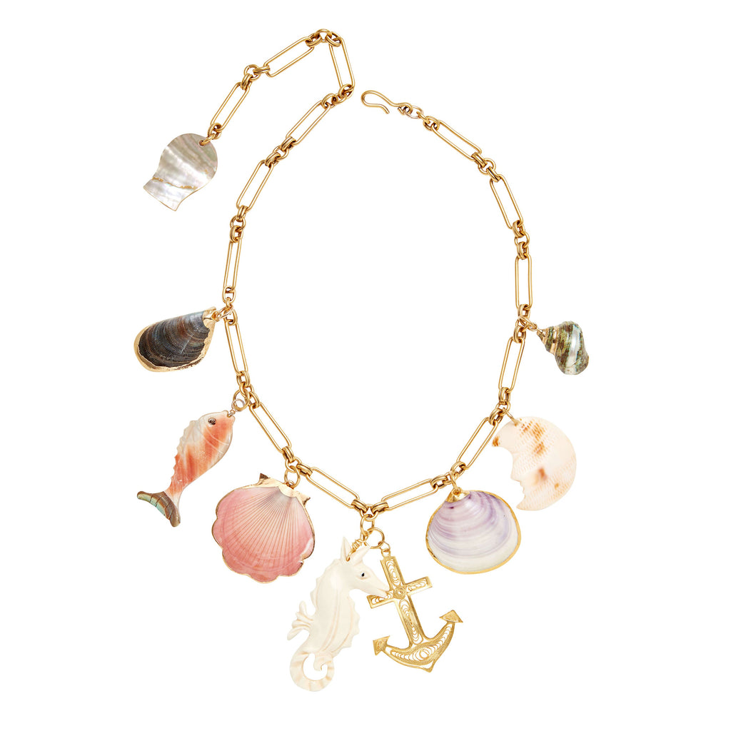 Under The Sea Charm Necklace