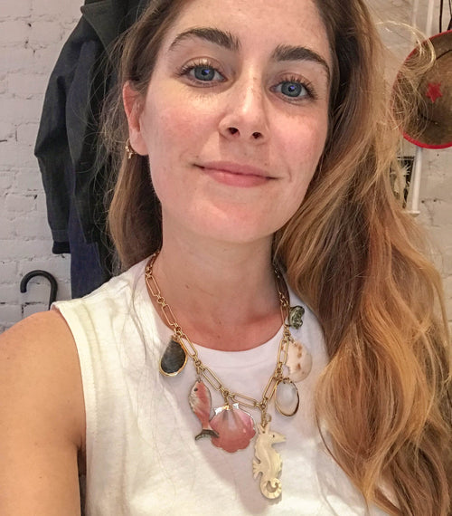 Under The Sea Charm Necklace