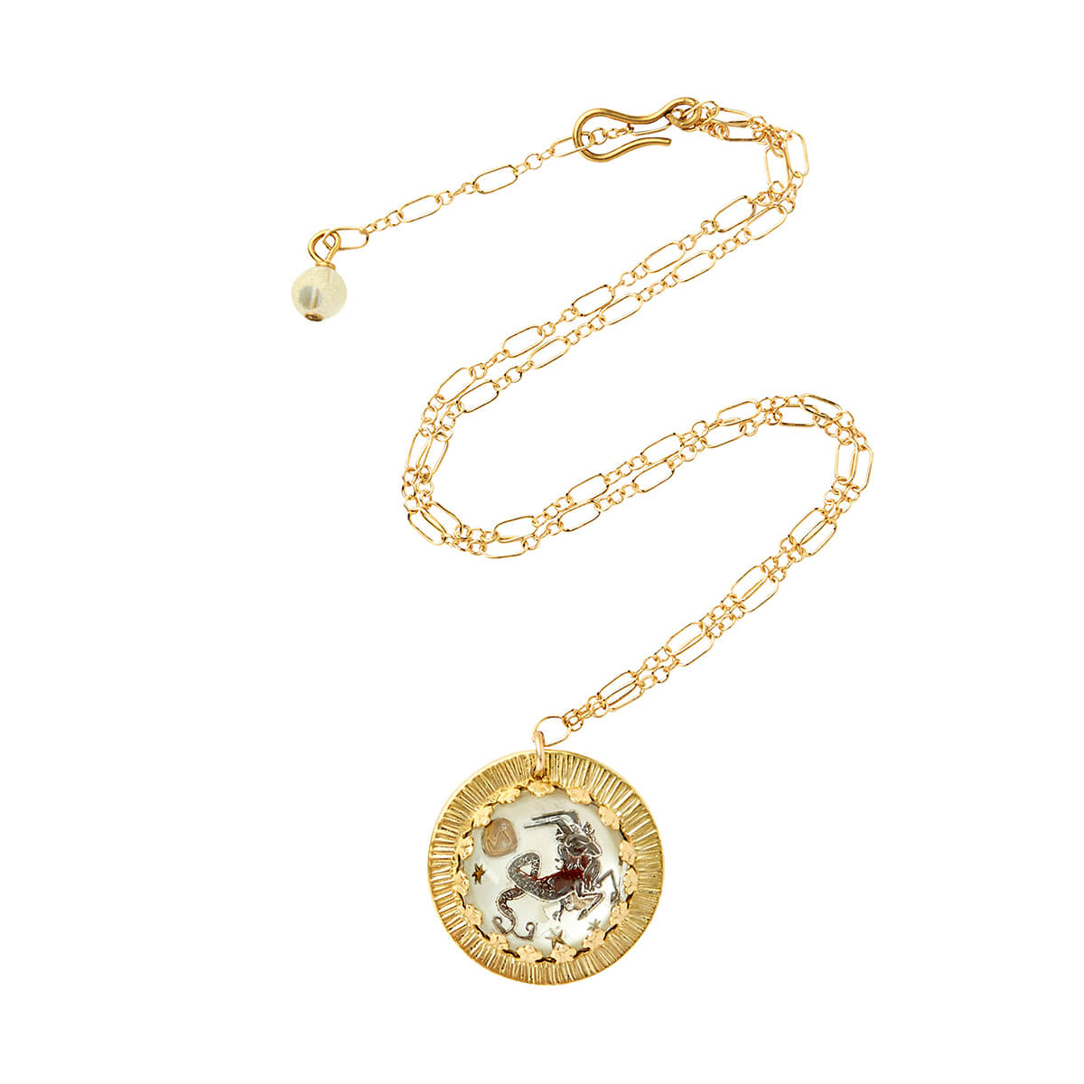 Zodiac Intaglio Necklace