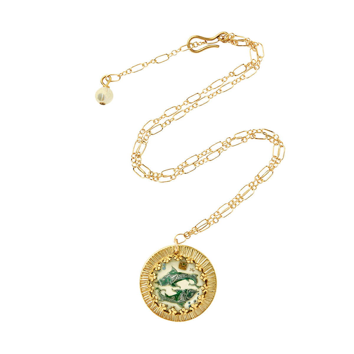 Zodiac Intaglio Necklace