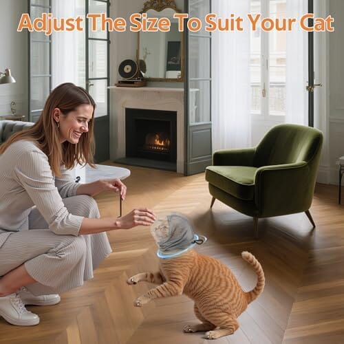 Adjustable Cat Grooming Muzzle with Clear Visor & Breathable Mesh – product image 2