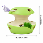 Size guide for automatic multi-hole cat teaser toy