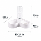 Automatic Pet Water Bowl – Cat Dog Drinking & Feeding Bowl Dual Use – product image 3