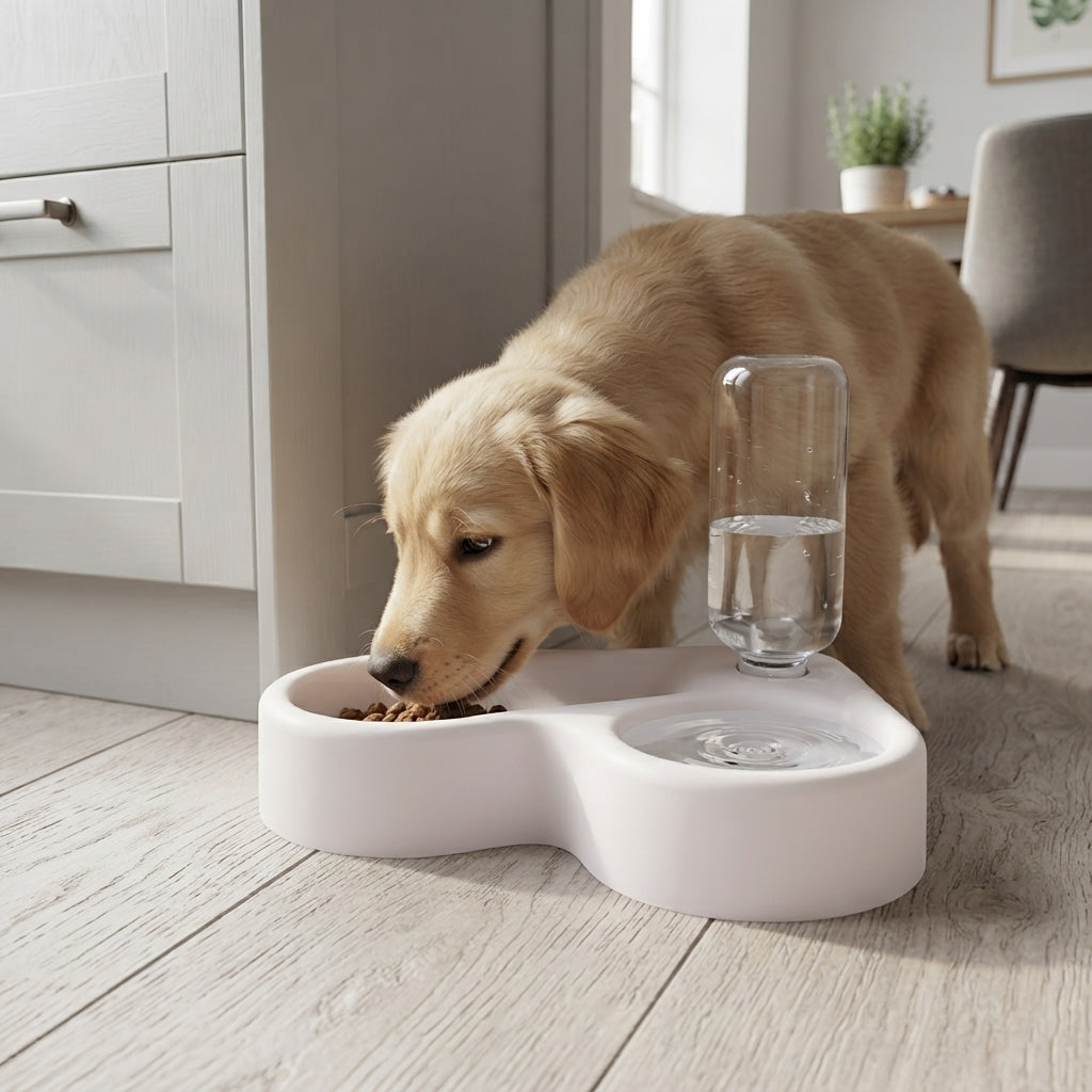 Automatic Pet Water Bowl – Cat Dog Drinking & Feeding Bowl Dual Use – product image 6
