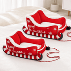 Christmas Sleigh Pet Bed for Cats and Dogs