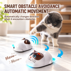 Automatic Interactive Cat Toy with Moving Tail & Type-C Charging