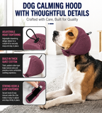 Dog Calming Hood with Noise – Reducing Ear Coverage & Adjustable Fit – product image 2