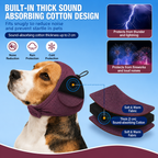 Dog Calming Hood with Noise – Reducing Ear Coverage & Adjustable Fit – product image 3