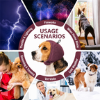 Dog Calming Hood with Noise – Reducing Ear Coverage & Adjustable Fit – product image 4