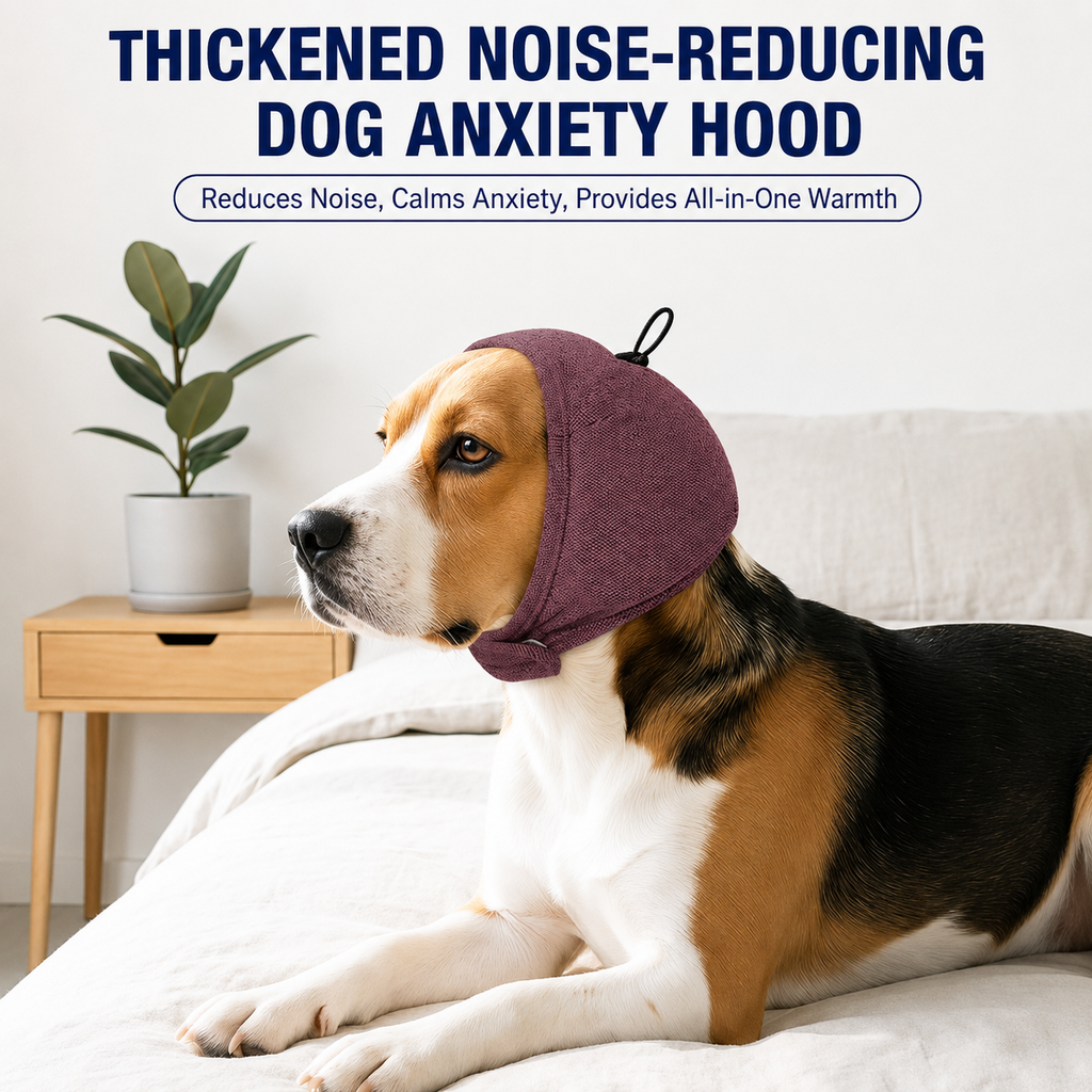 Dog Calming Hood with Noise – Reducing Ear Coverage & Adjustable Fit – product image 8