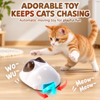 Automatic Interactive Cat Toy with Moving Tail & Type-C Charging