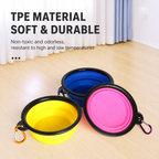 Foldable Silicone Dog Travel Bowl – Portable Food & Water Bowl for Pets – product image 3